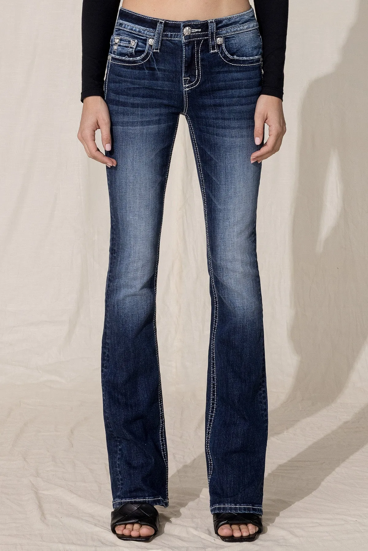 Paisley Dreaming Bootcut Jeans sold by Miss Me product image thumbnail 3