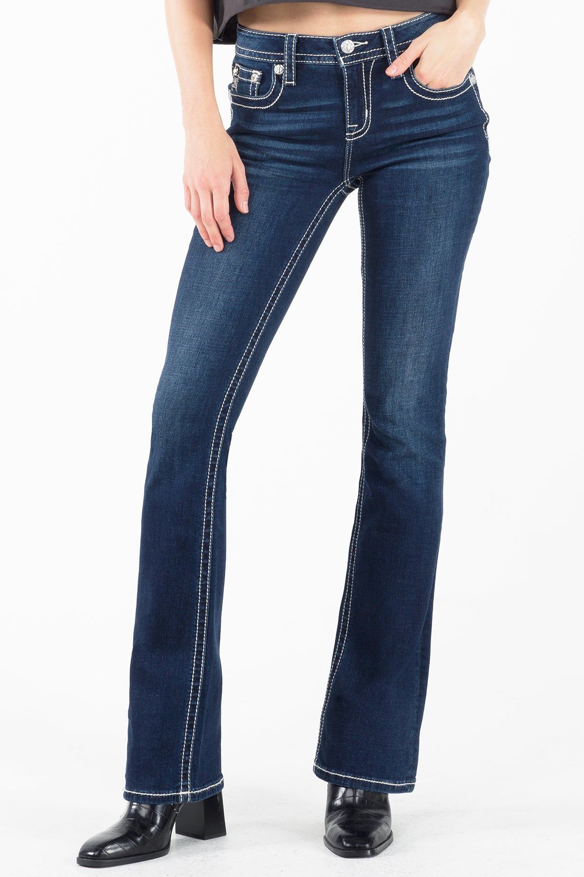 Angelic Aztec Bootcut Jeans sold by Miss Me product image thumbnail 4