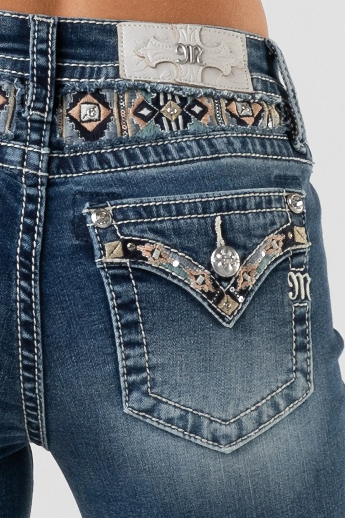 Aztec Valley Bootcut Jeans sold by Miss Me product image thumbnail 4