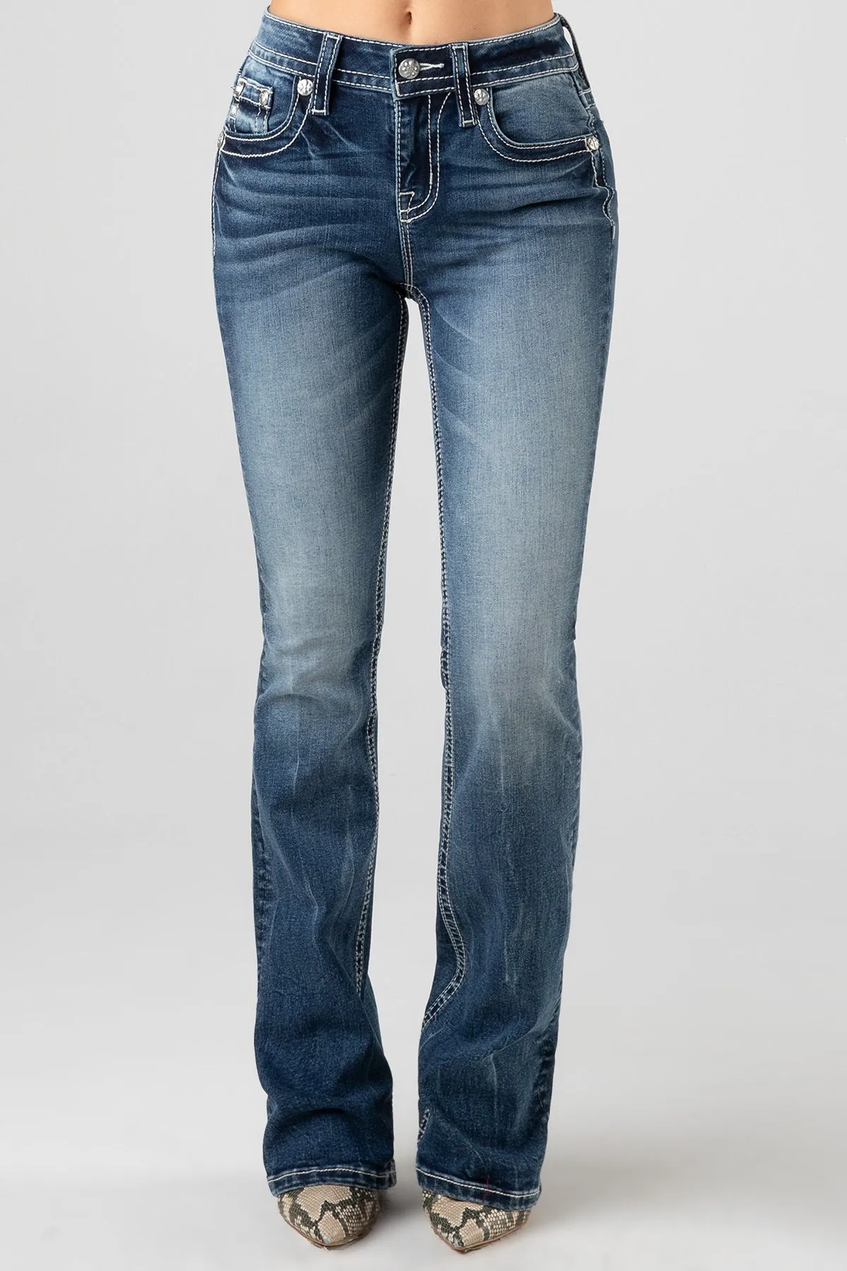 Aztec Valley Bootcut Jeans sold by Miss Me product image thumbnail 2