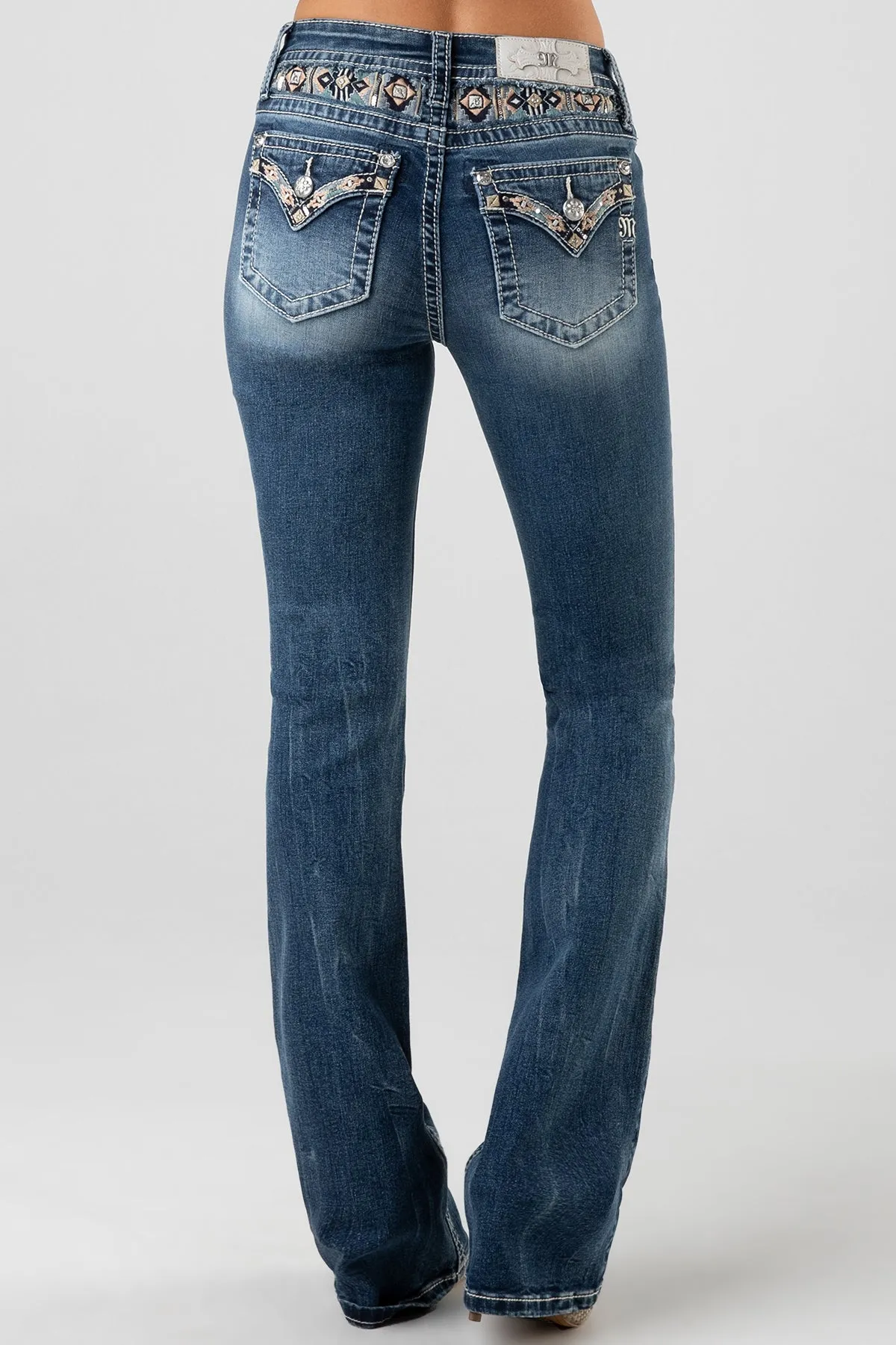 Aztec Valley Bootcut Jeans sold by Miss Me
