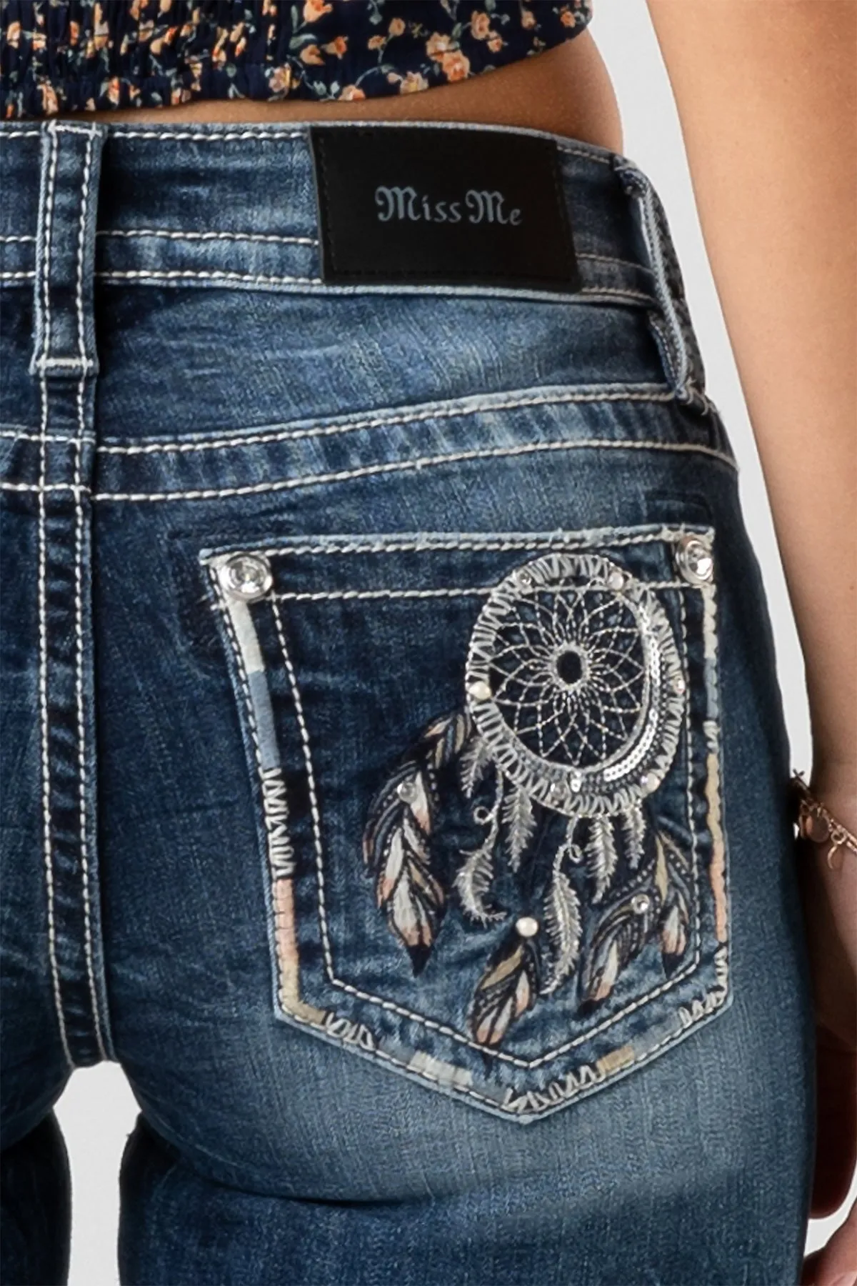 Distant Dream Bootcut Jeans sold by Miss Me product image thumbnail 4