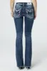 Stars & Stripes Border Bootcut Jeans sold by Miss Me