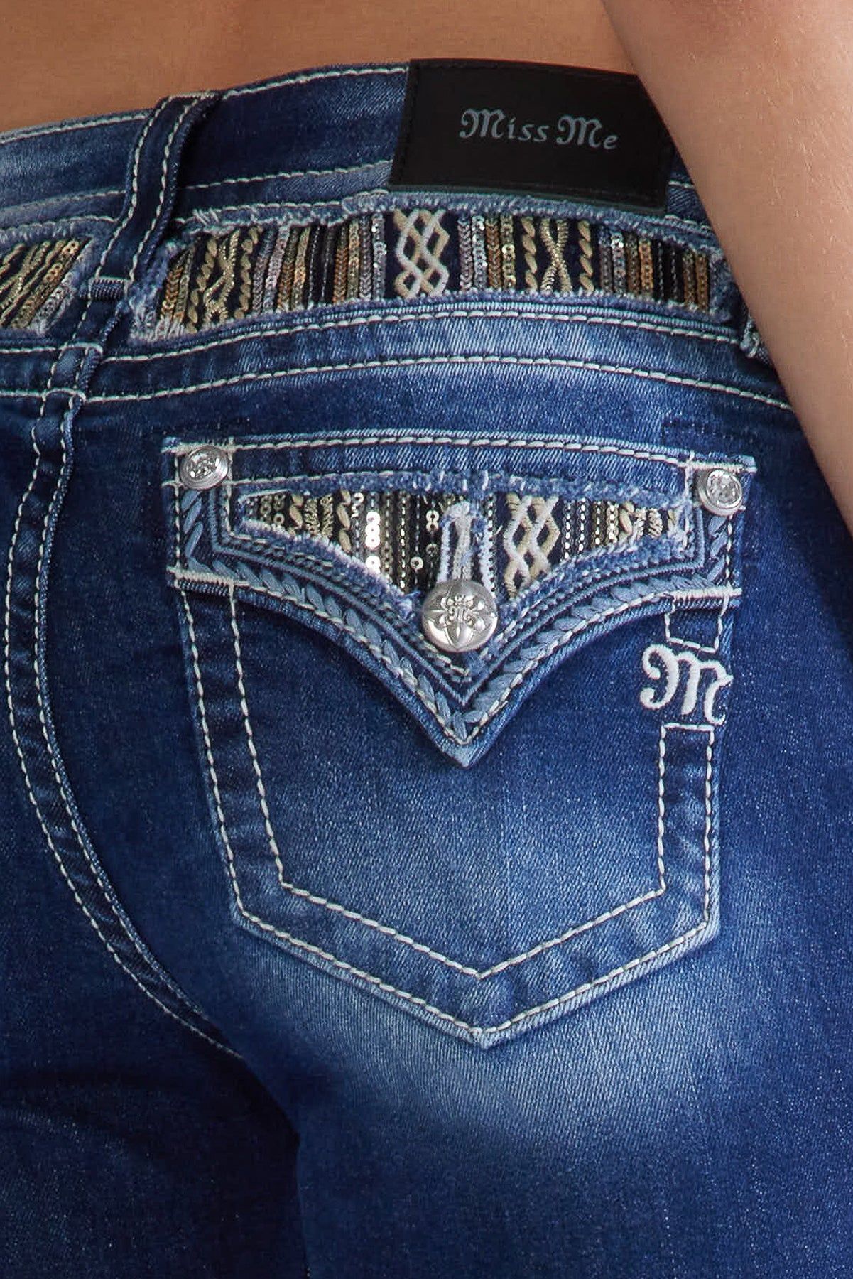 Crown Jewel Bootcut Jeans sold by Miss Me product image thumbnail 4
