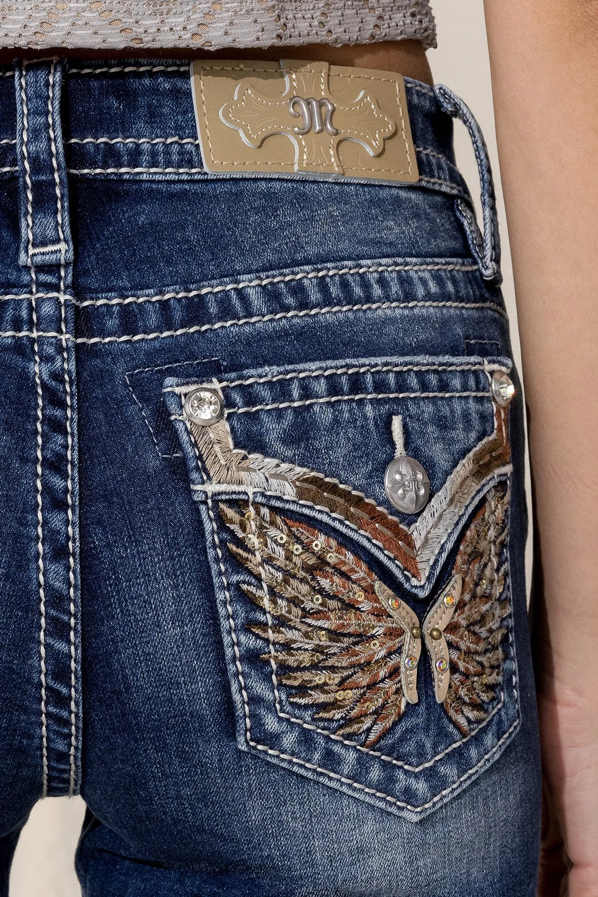 Natures Wing Bootcut Jeans sold by Miss Me product image thumbnail 4