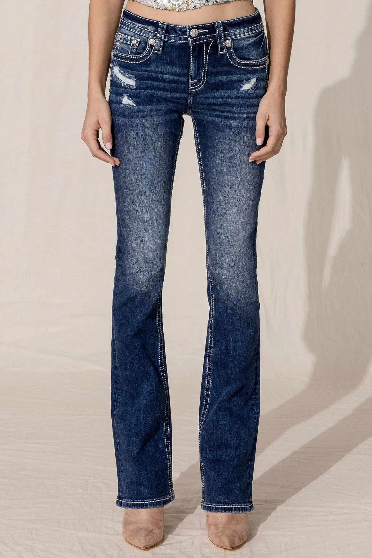 Natures Wing Bootcut Jeans sold by Miss Me product image thumbnail 2