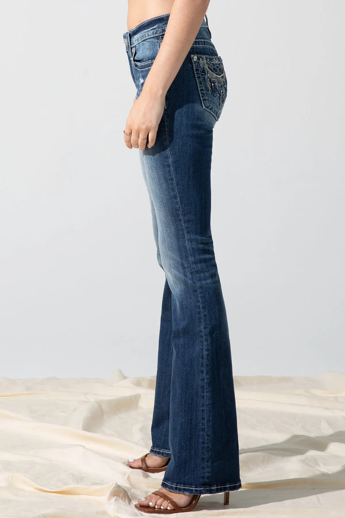 Dreamy Catcher Bootcut Jeans sold by Miss Me product image thumbnail 3