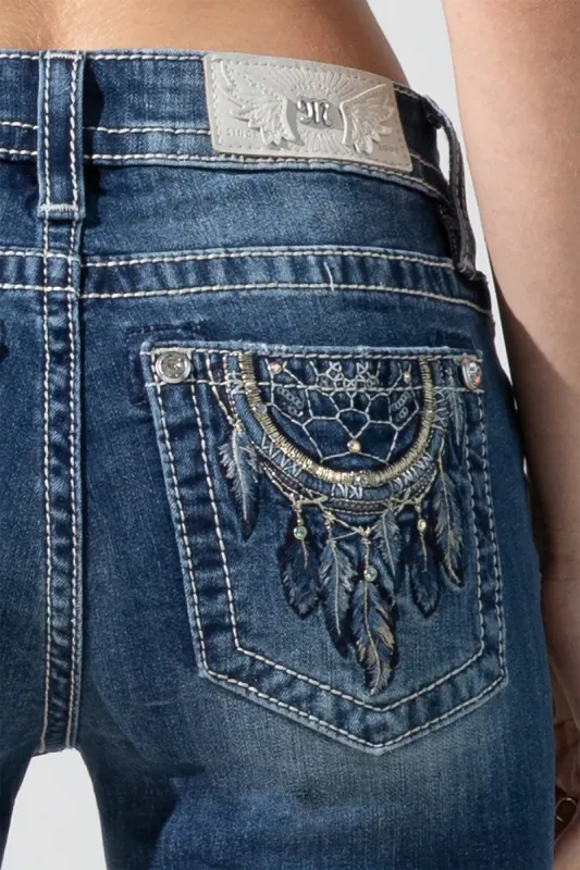 Dreamy Catcher Bootcut Jeans sold by Miss Me