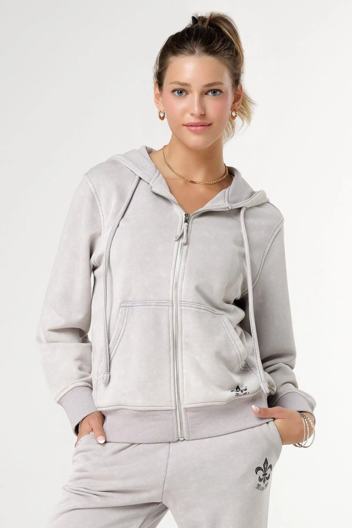 Subtle Wash Hoodie sold by Miss Me product image thumbnail 3