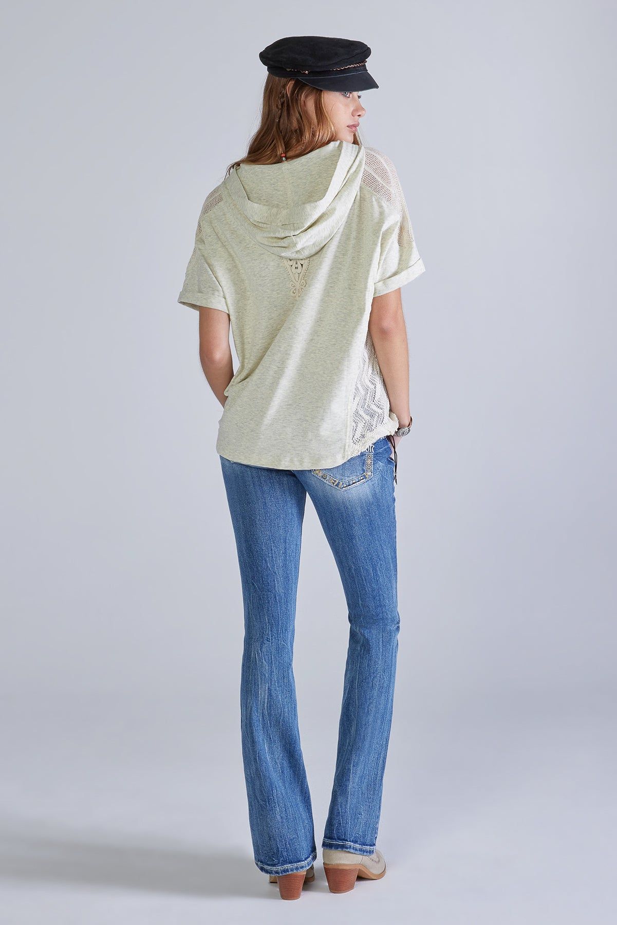 Embroidered Hoodie Top sold by Miss Me product image thumbnail 5