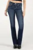 Floral Peekaboo Bootcut Jeans sold by Miss Me