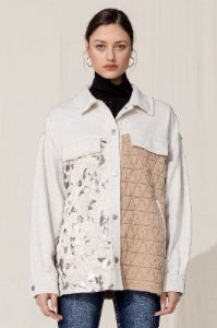 Oversized Sequin Jacket sold by Miss Me