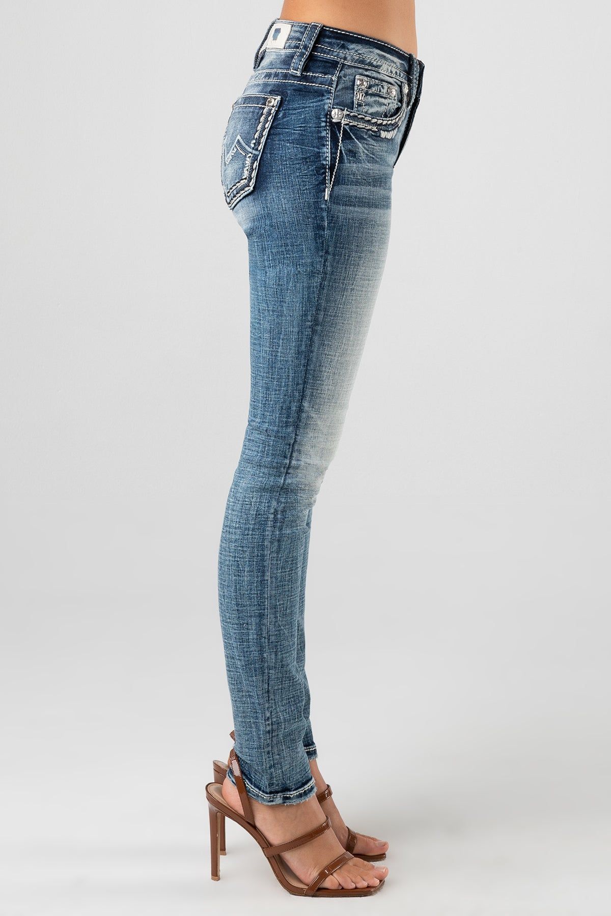 "M"possible Skinny Jeans sold by Miss Me product image thumbnail 3