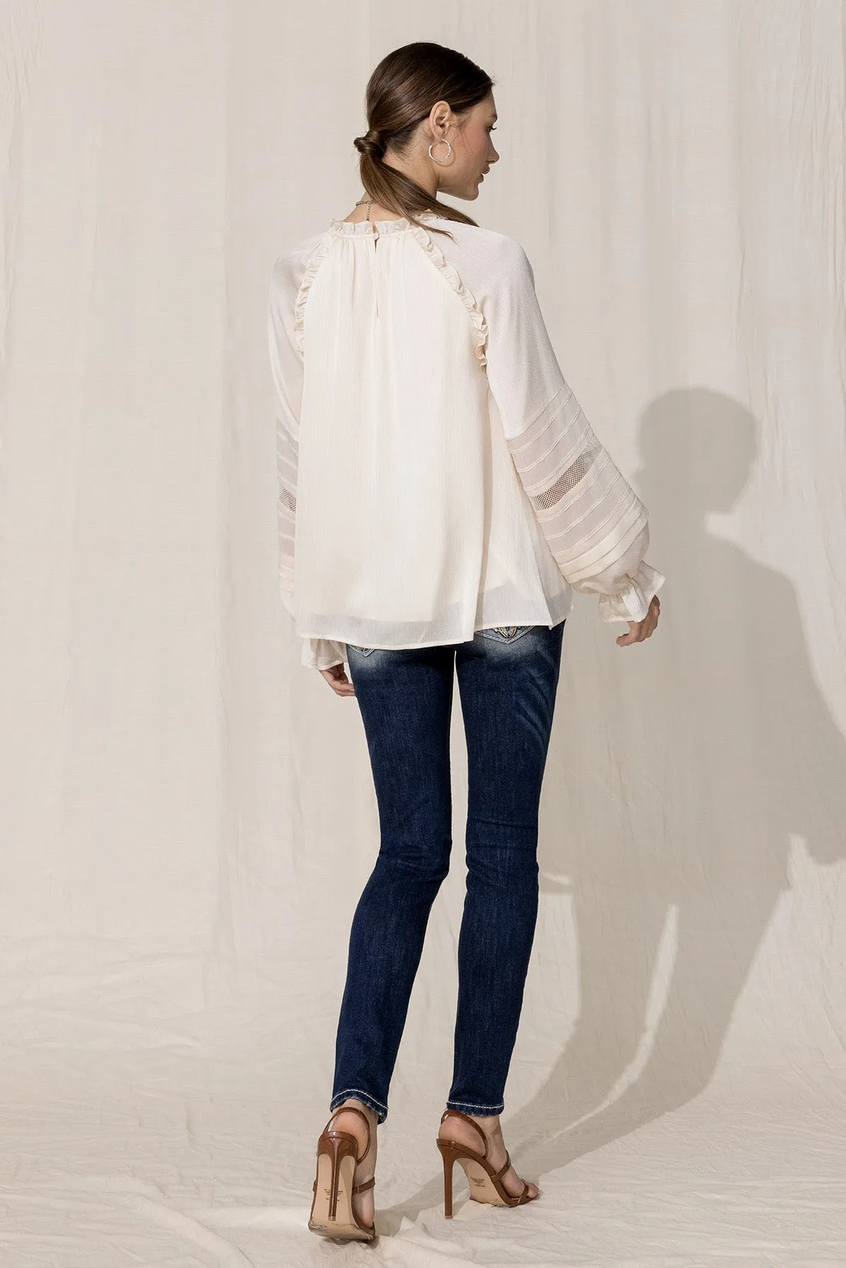 Satin Effect Top sold by Miss Me product image thumbnail 5