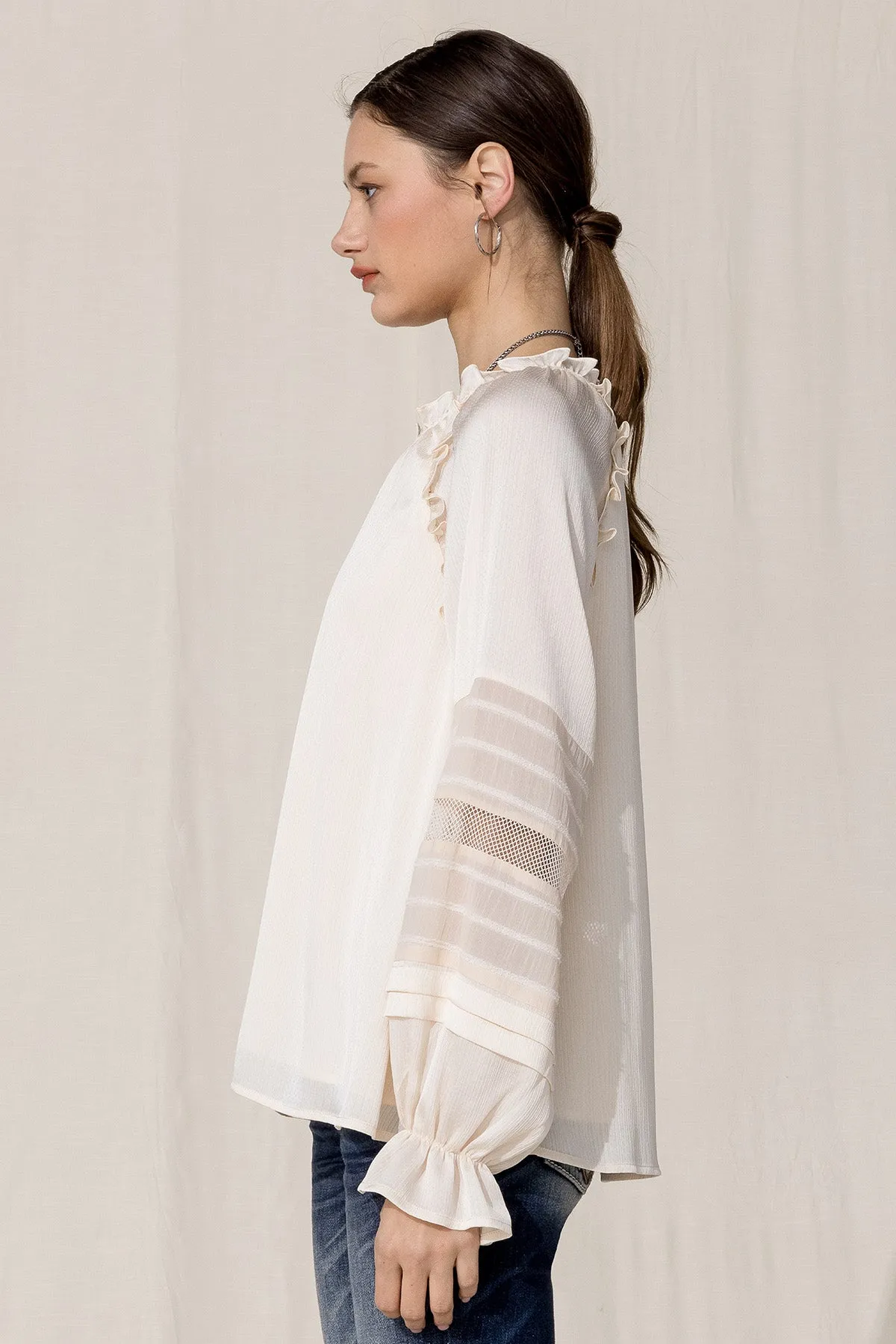 Satin Effect Top sold by Miss Me product image thumbnail 3