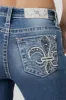Vernal Fleur De Lis Bootcut Jeans sold by Miss Me
