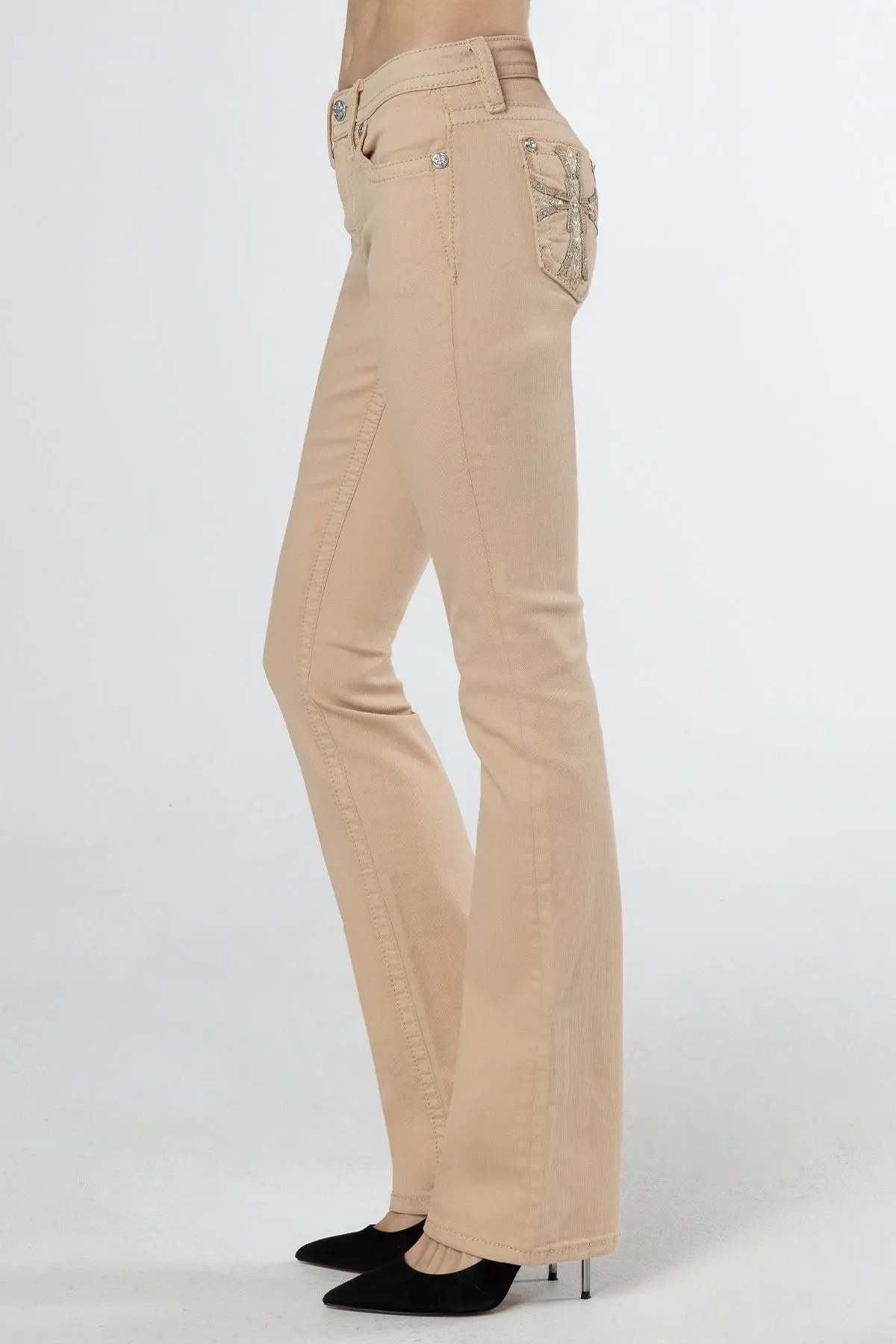 Subtle Cross Bootcut Jeans sold by Miss Me product image thumbnail 3