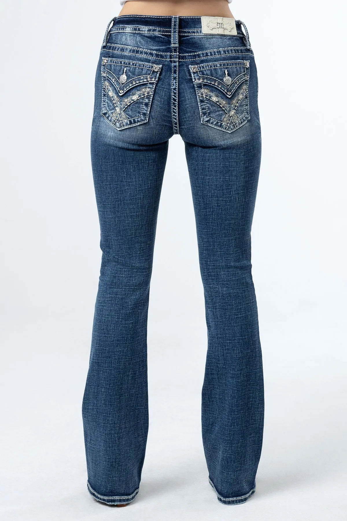 Cross Stars Bootcut Jeans sold by Miss Me