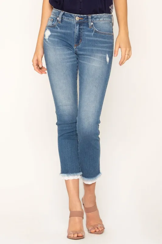 Close To My Heart Straight Cut Jeans sold by Miss Me
