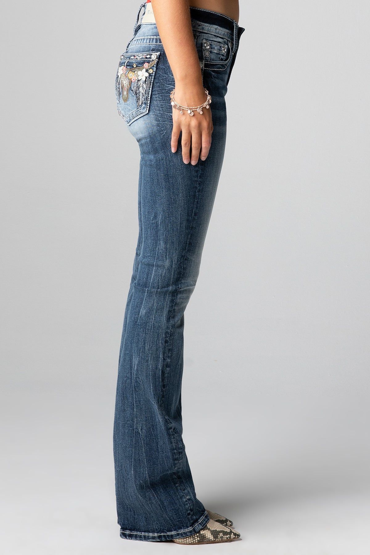 Beautiful Steer Bootcut Jeans sold by Miss Me product image thumbnail 3