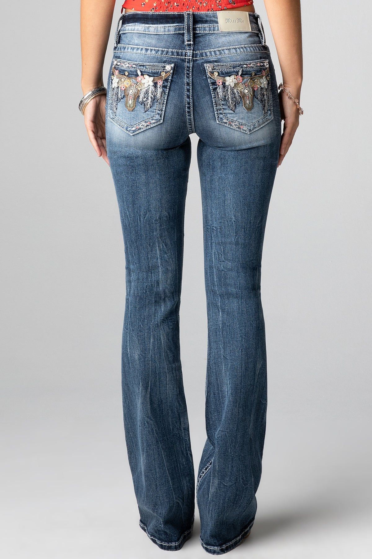 Beautiful Steer Bootcut Jeans sold by Miss Me