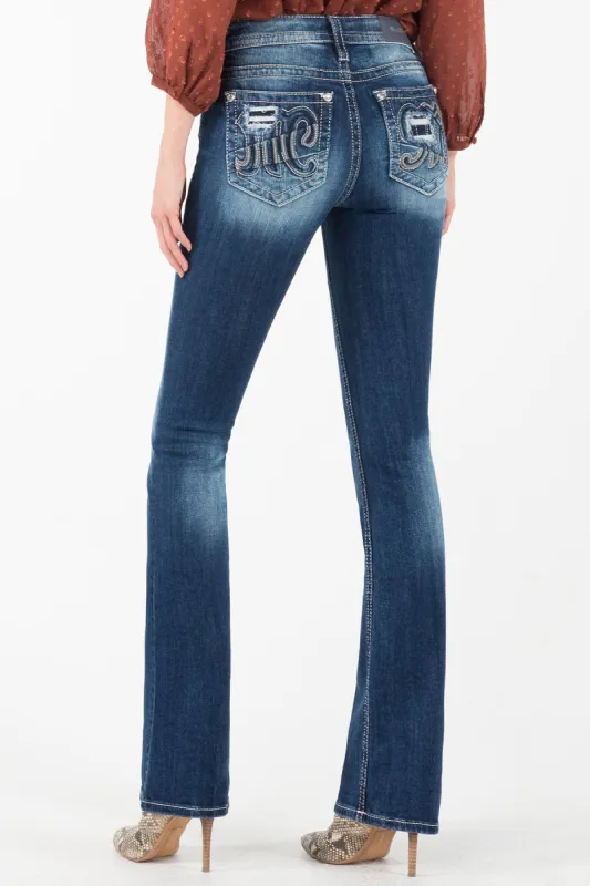 Classic Tease Bootcut Jeans made by Miss Me