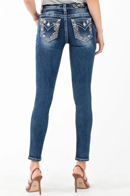 Fearless Flower Skinny Jean sold by Miss Me