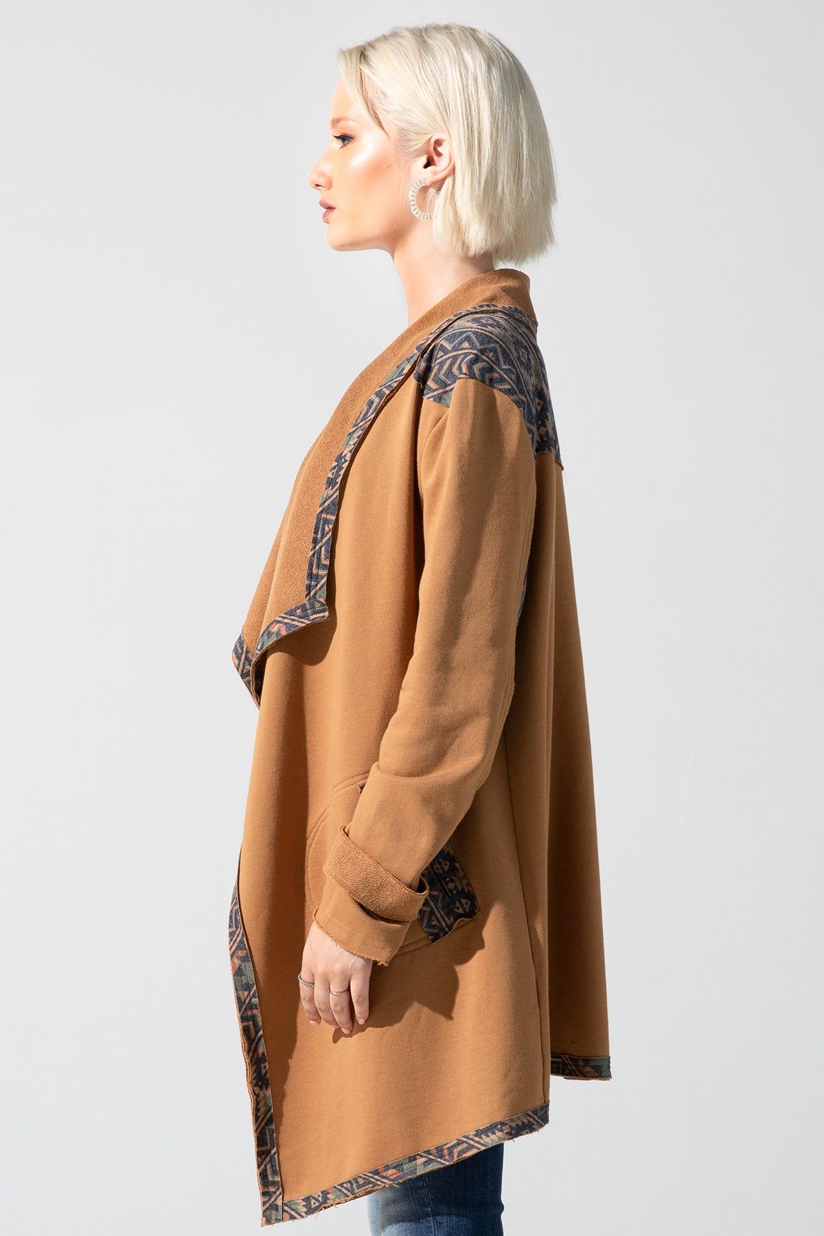 Aztec Knit Cardigan sold by Miss Me product image thumbnail 3