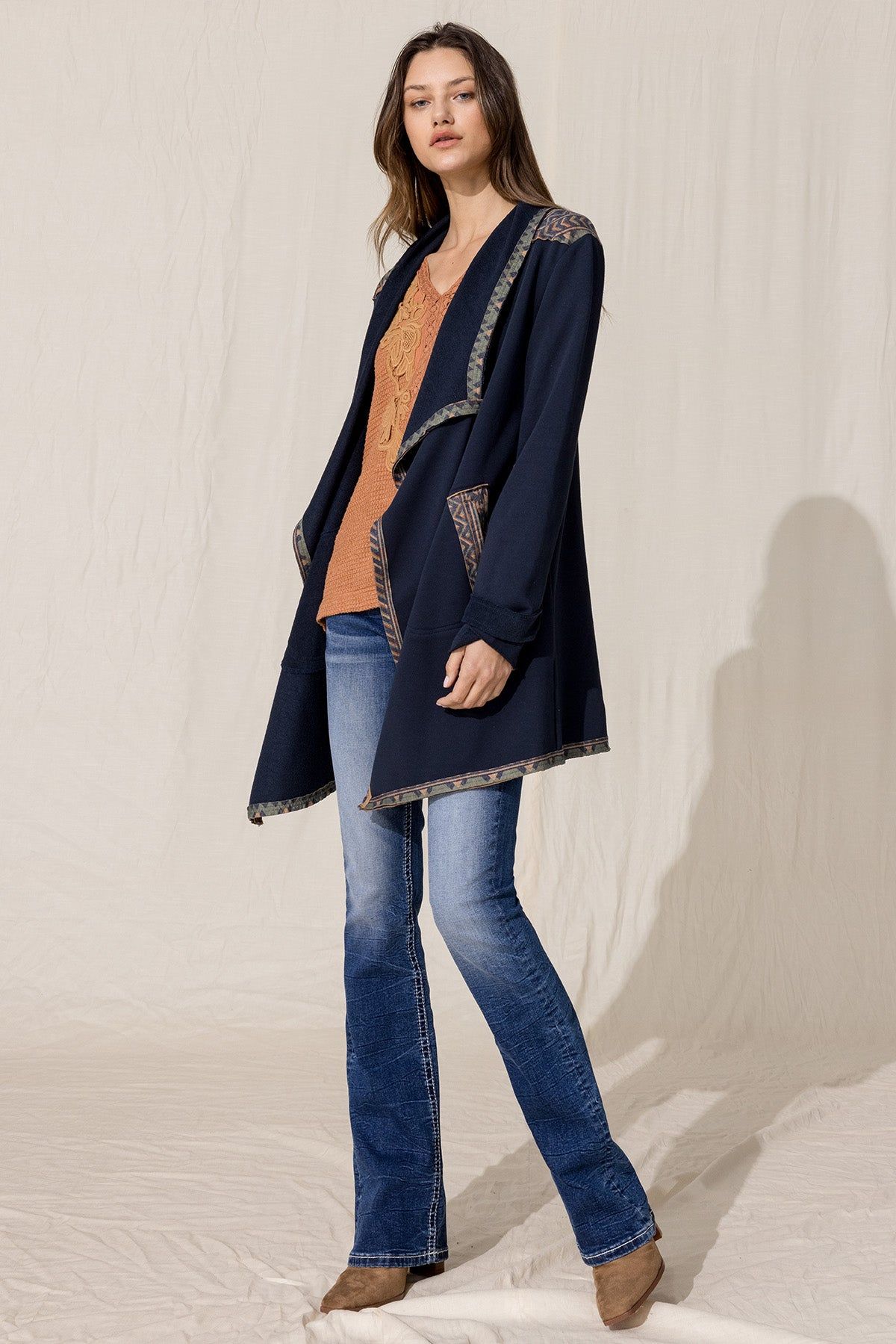 Aztec Knit Cardigan sold by Miss Me product image thumbnail 9