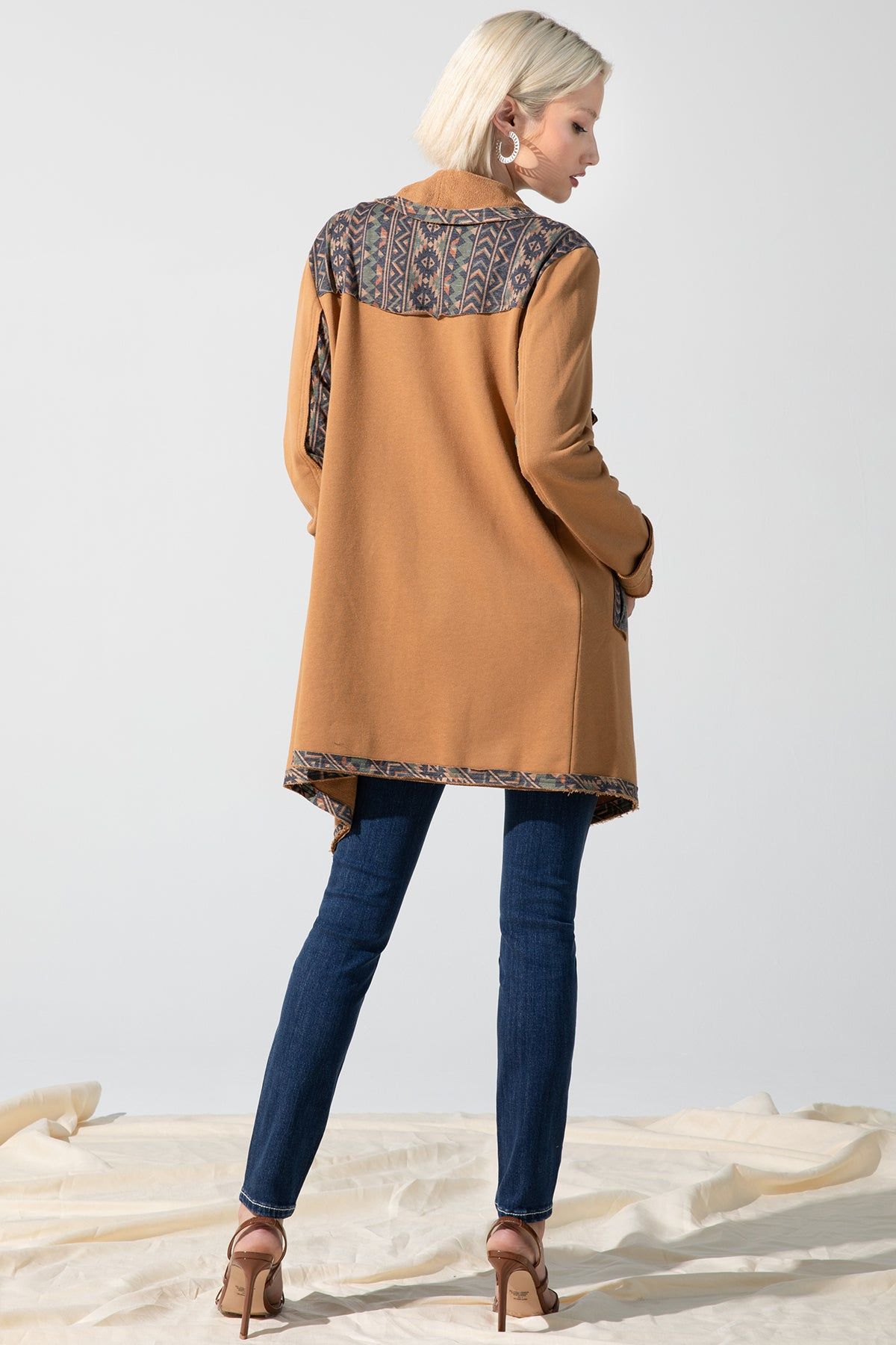 Aztec Knit Cardigan sold by Miss Me product image thumbnail 5