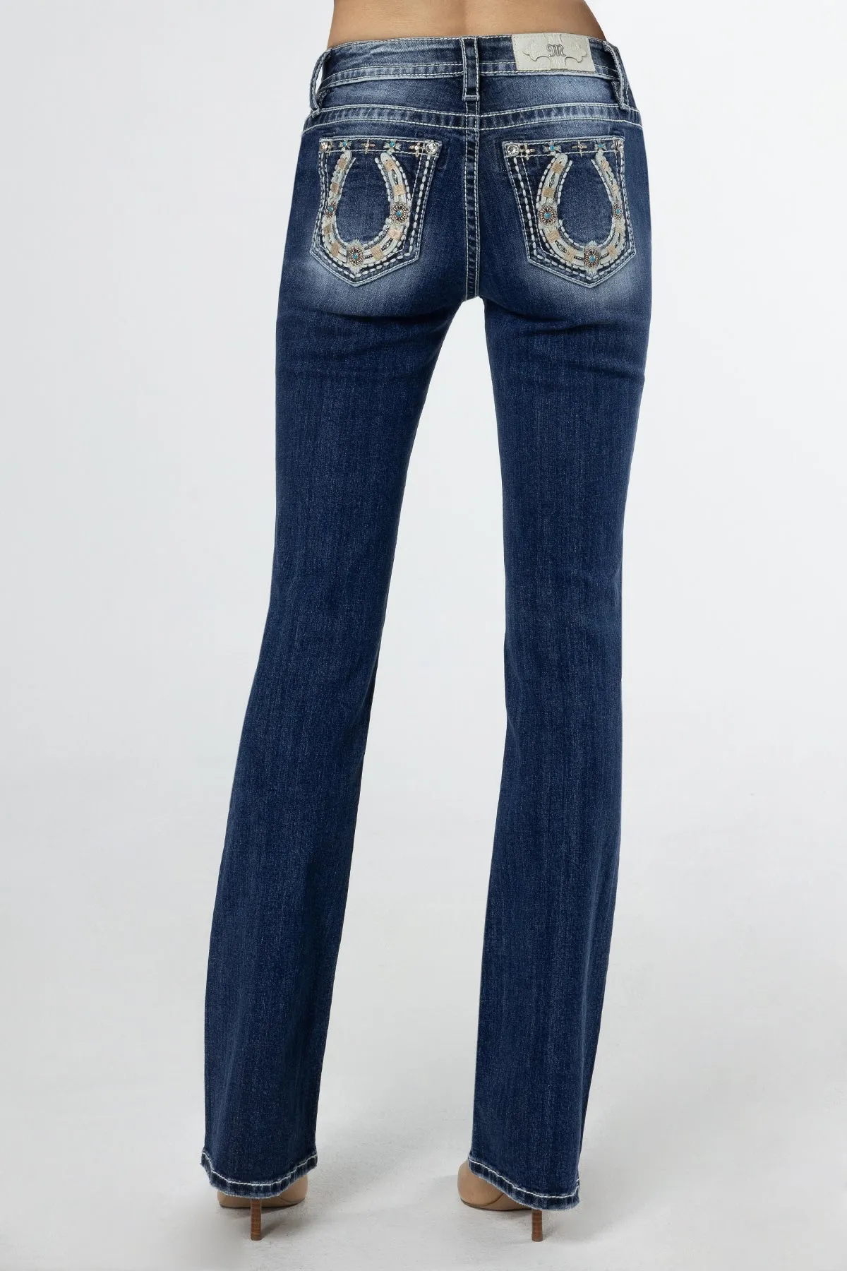 Shining Horseshoe Bootcut Jeans sold by Miss Me