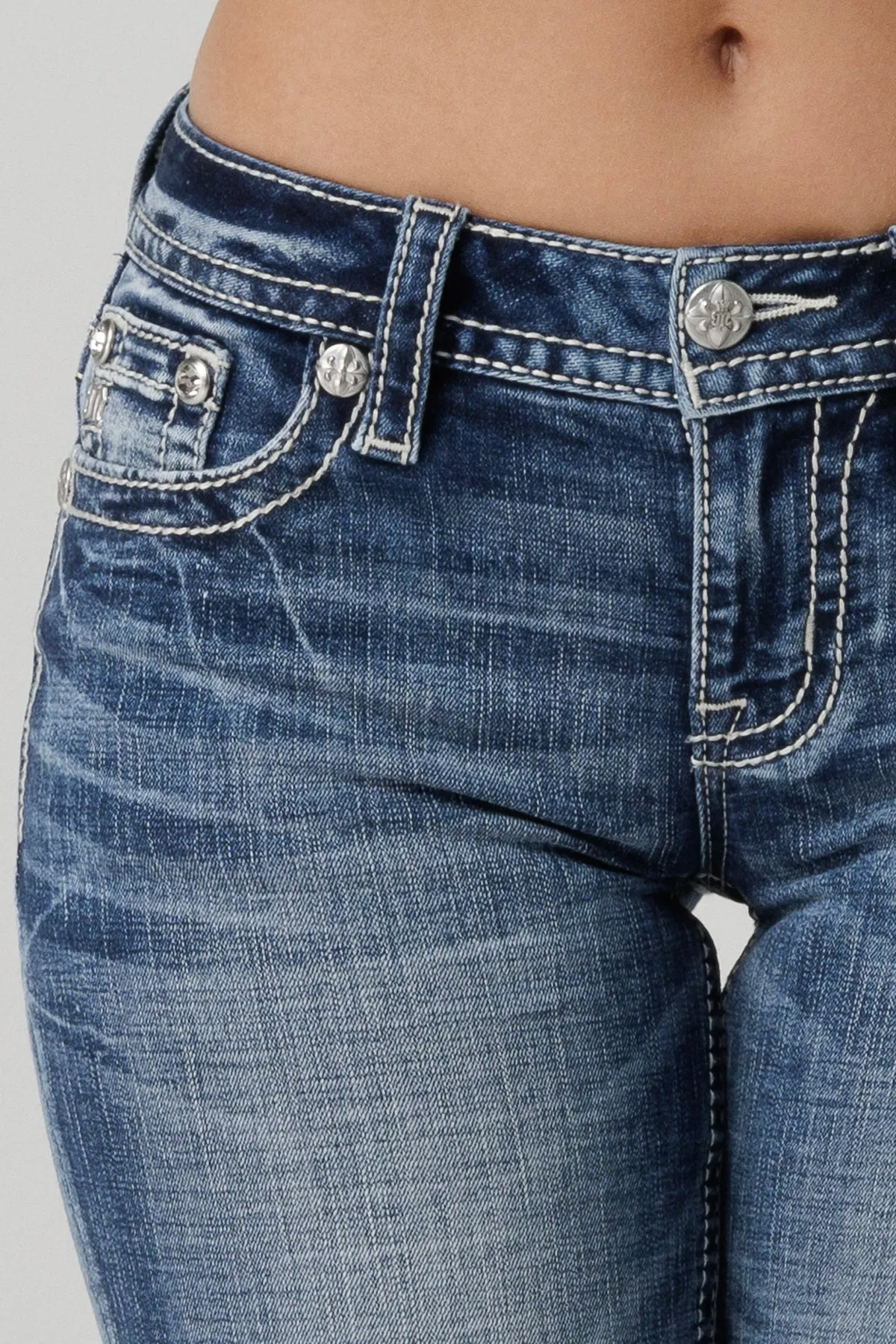 Autumn Rhapsody Bootcut Jeans sold by Miss Me product image thumbnail 3