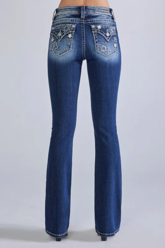 Star Spangled Bootcut Jeans sold by Miss Me