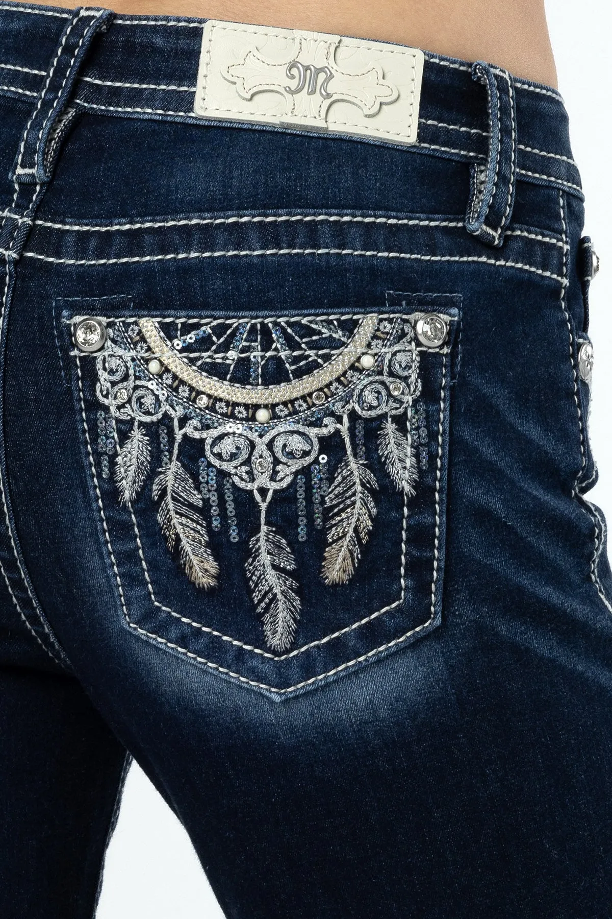 Sweet Dreams Bootcut Jeans sold by Miss Me product image thumbnail 4