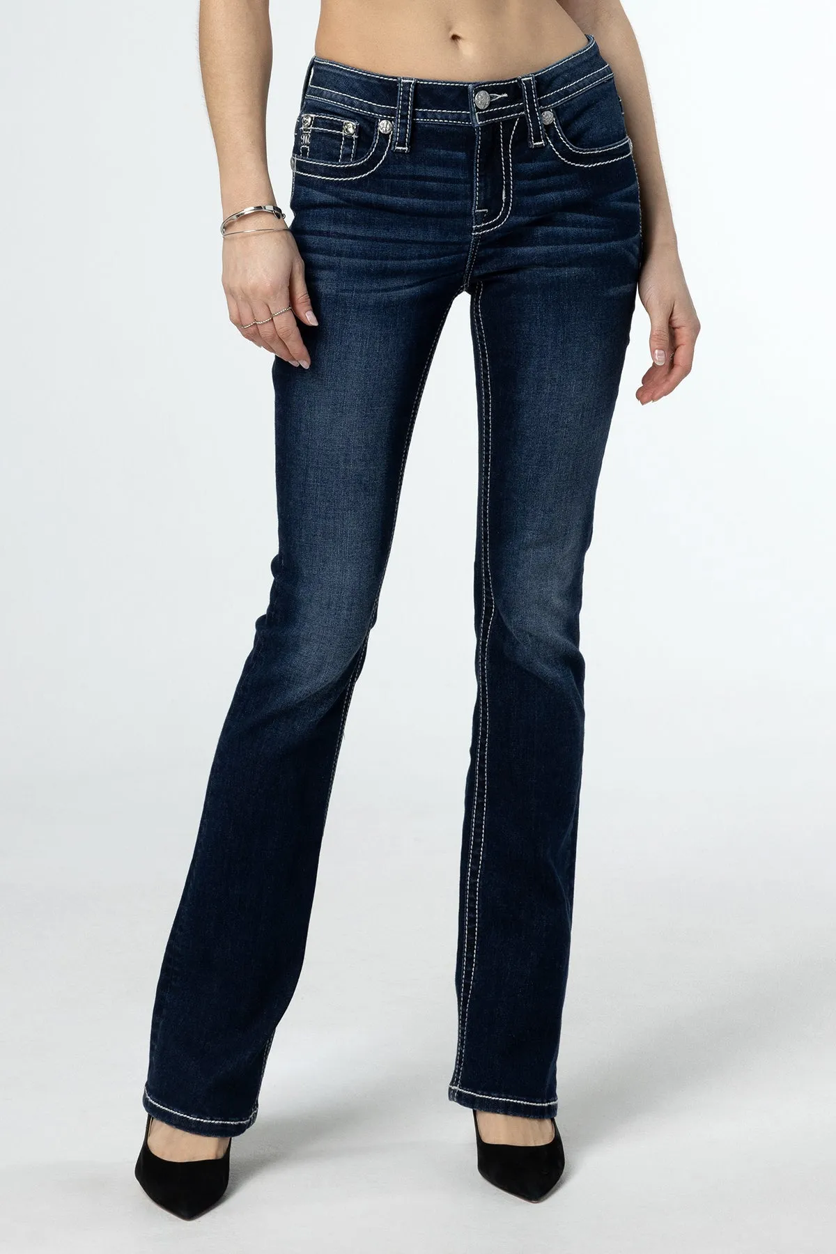 Sweet Dreams Bootcut Jeans sold by Miss Me product image thumbnail 2