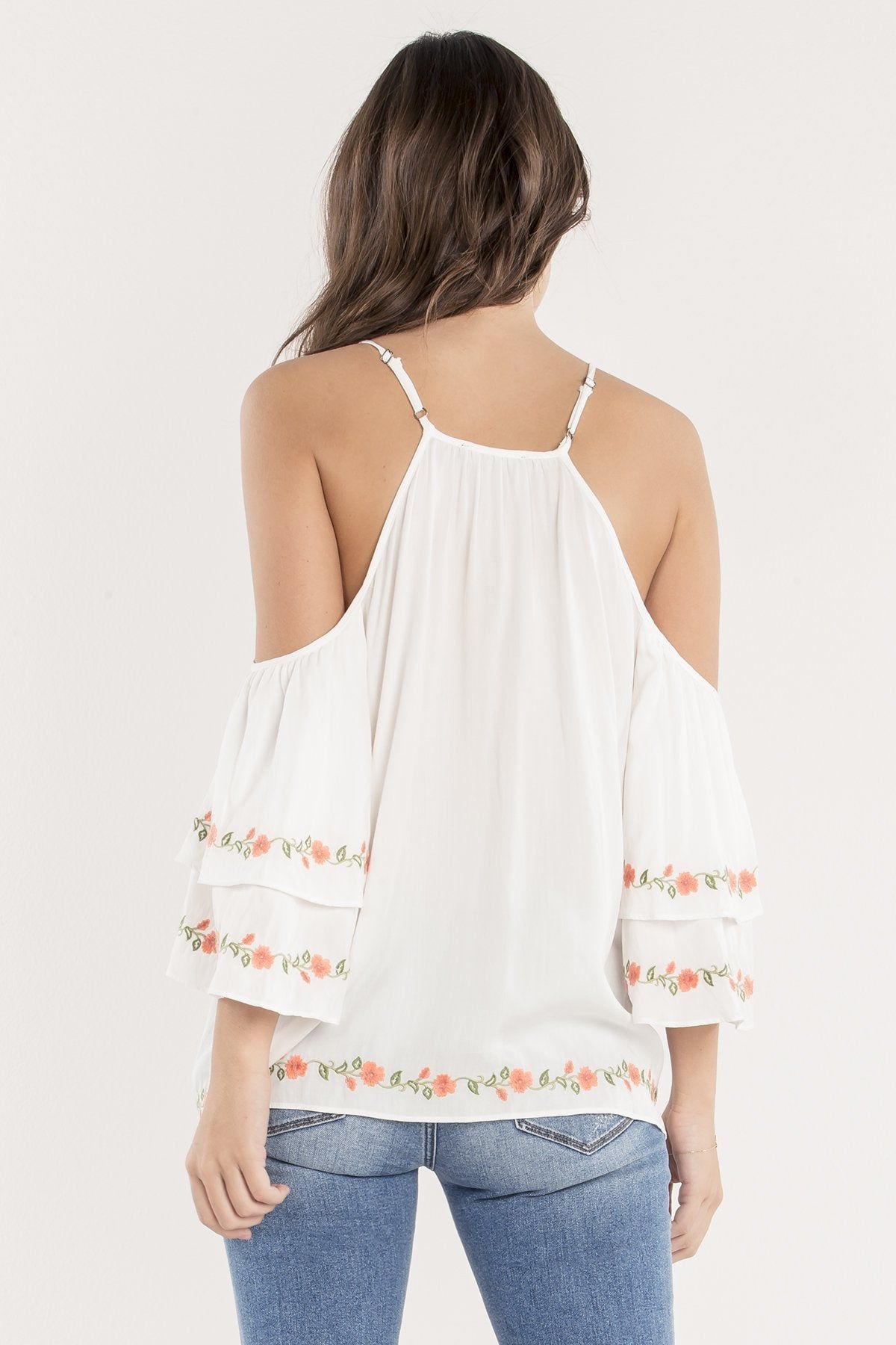 Floral Bliss Halter Top sold by Miss Me product image thumbnail 3