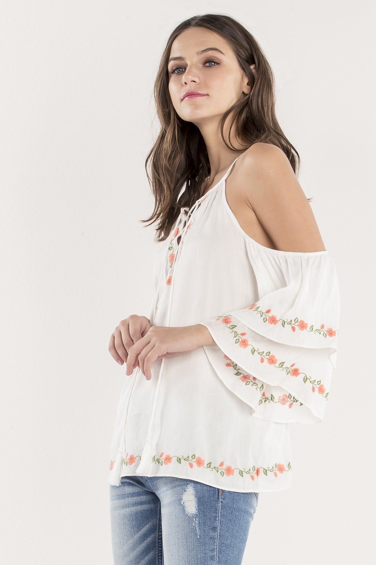 Floral Bliss Halter Top sold by Miss Me product image thumbnail 2