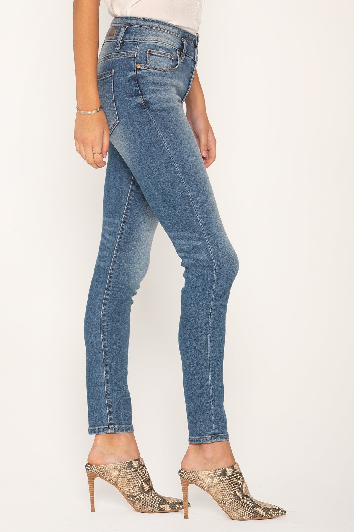 Classic Buttons Skinny Jeans sold by Miss Me product image thumbnail 2