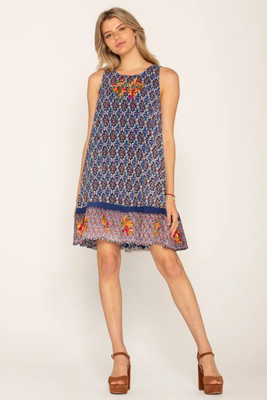 Infinite Florals Swing Dress sold by Miss Me