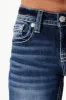 Blossoming Cross Bootcut Jeans sold by Miss Me