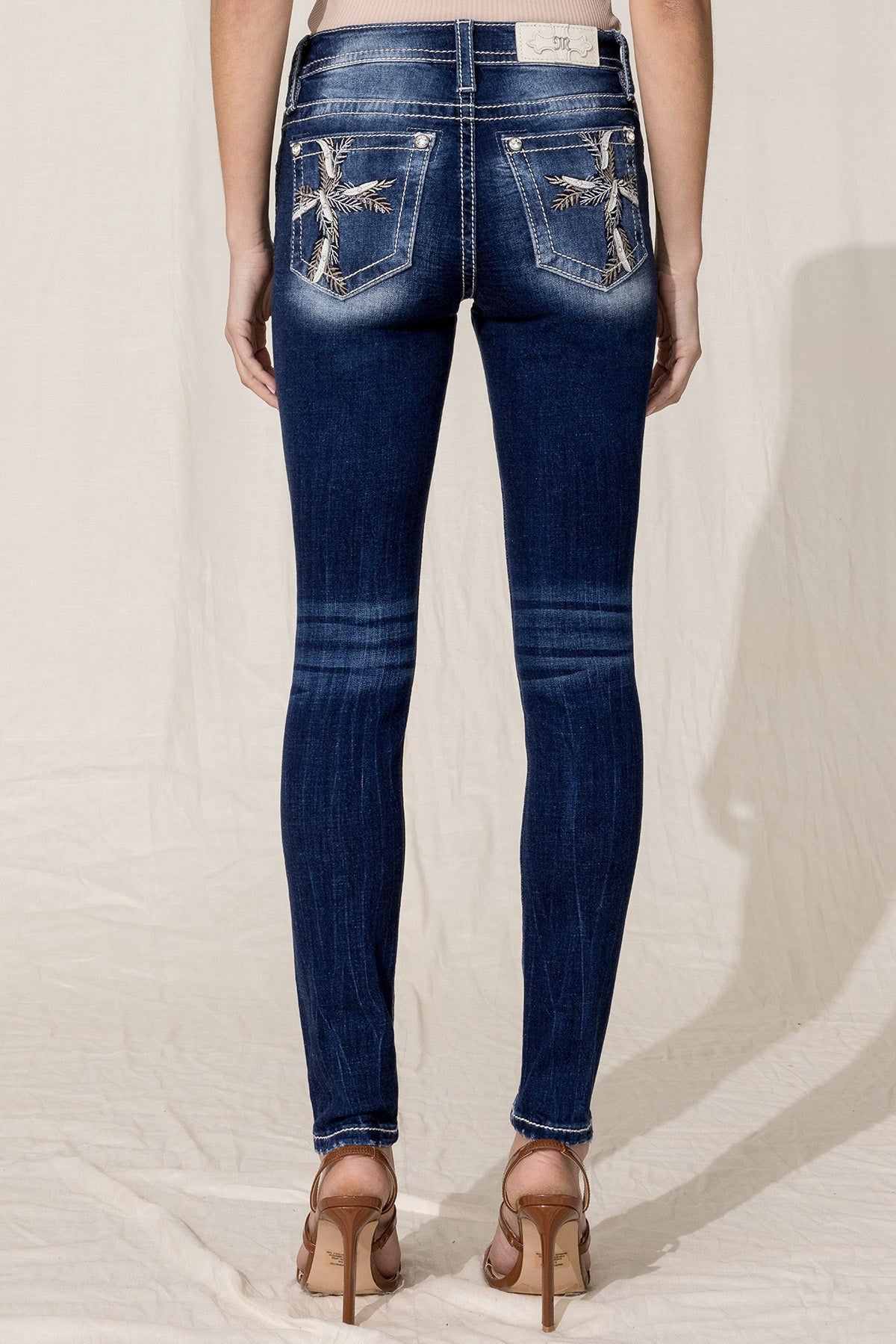 Nature's Cross Skinny Jean sold by Miss Me