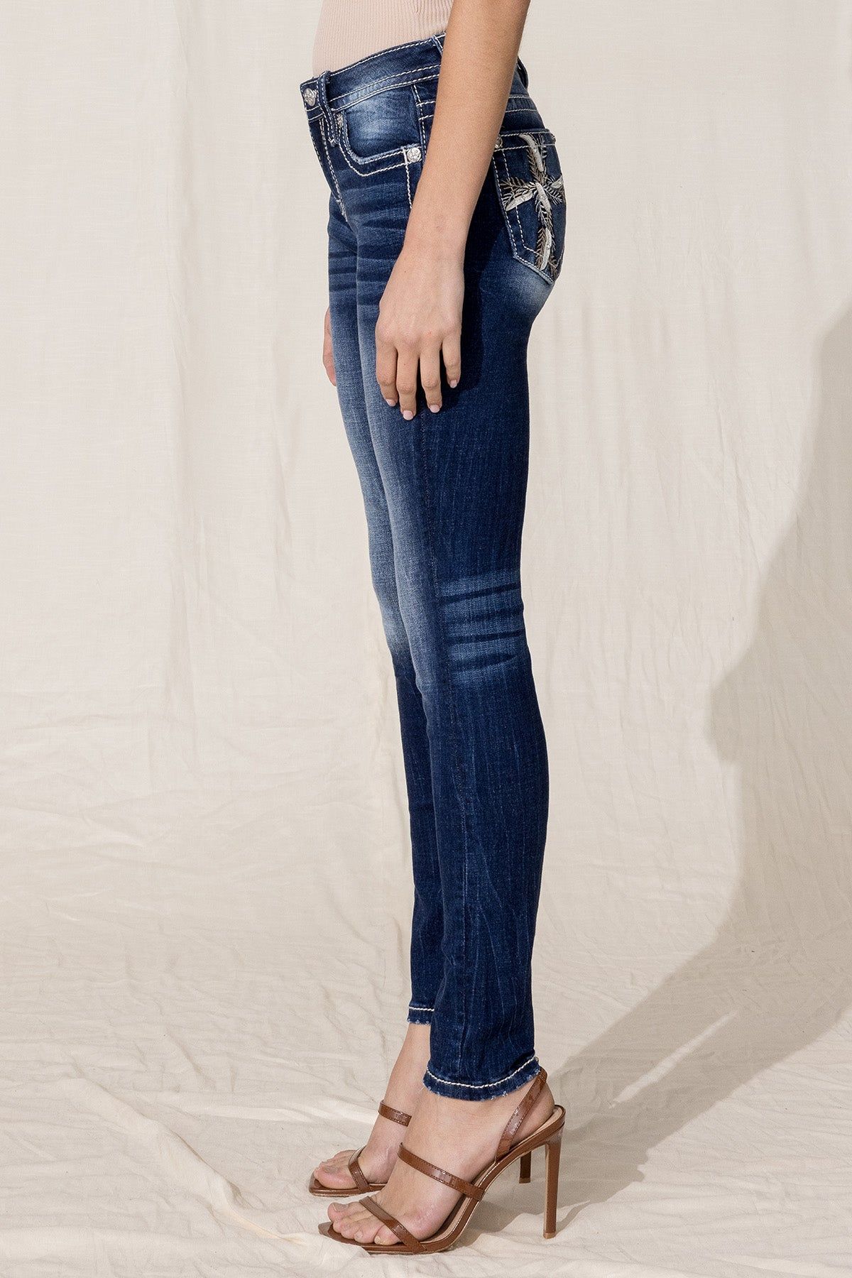 Nature's Cross Skinny Jean sold by Miss Me product image thumbnail 5