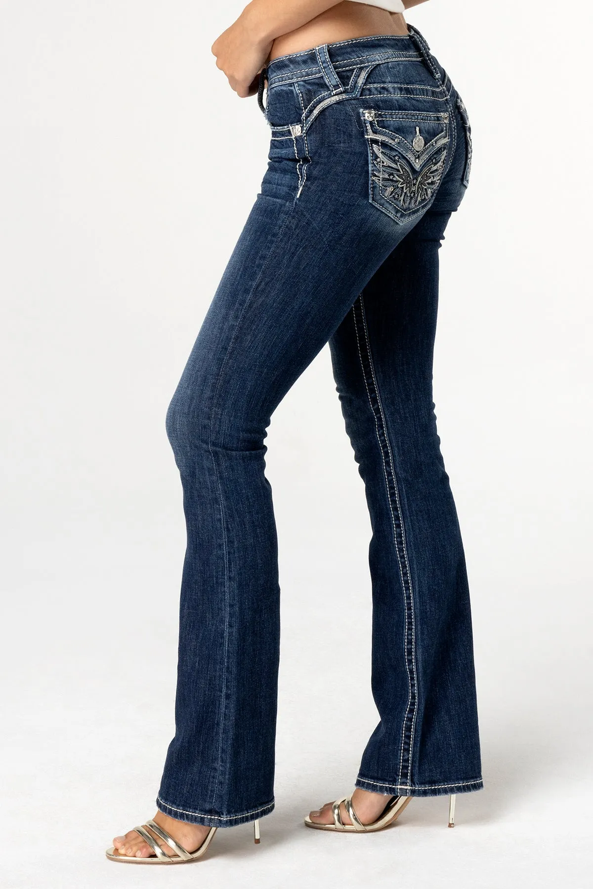 Angel Ever After Bootcut Jeans sold by Miss Me product image thumbnail 3
