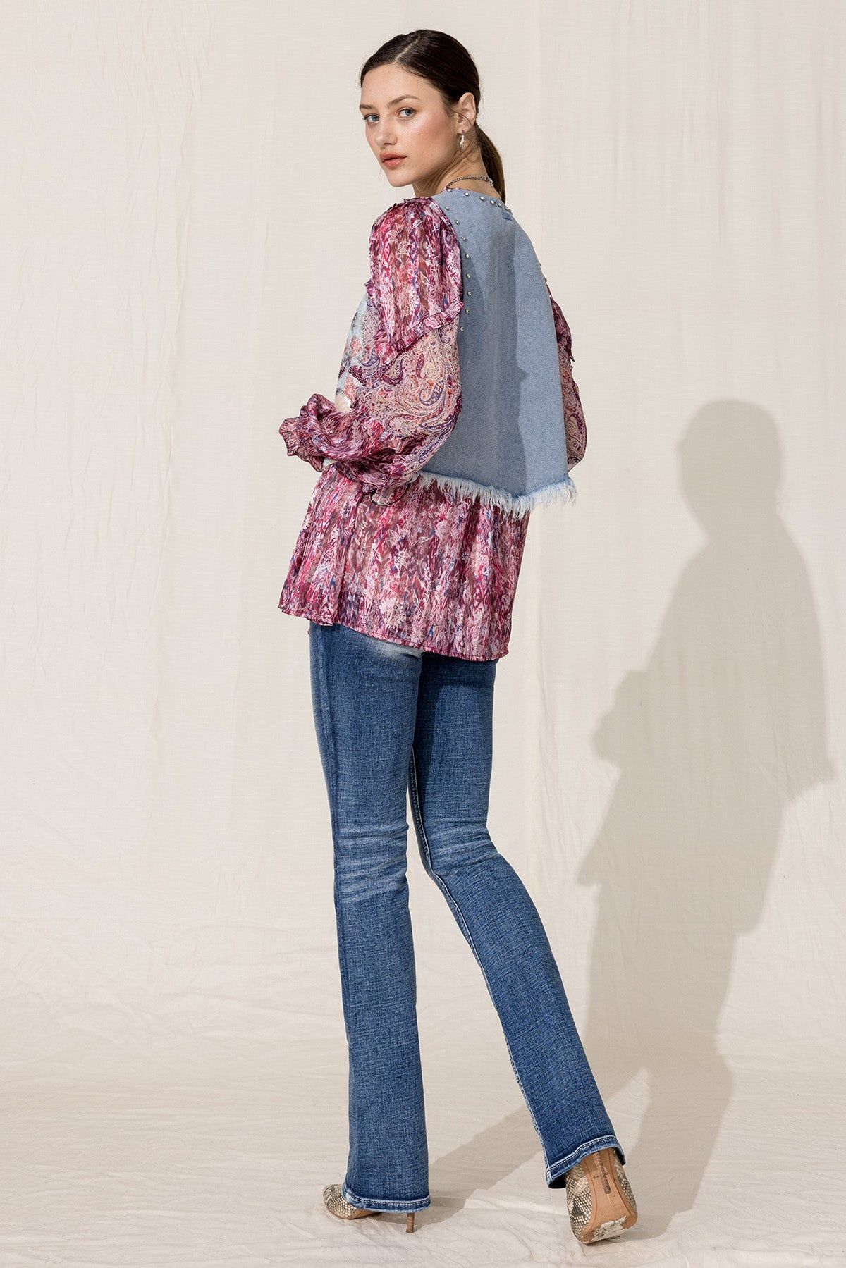 Sequin Vest sold by Miss Me product image thumbnail 5