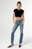 Scattered Fleur Slim Bootcut Jeans sold by Miss Me
