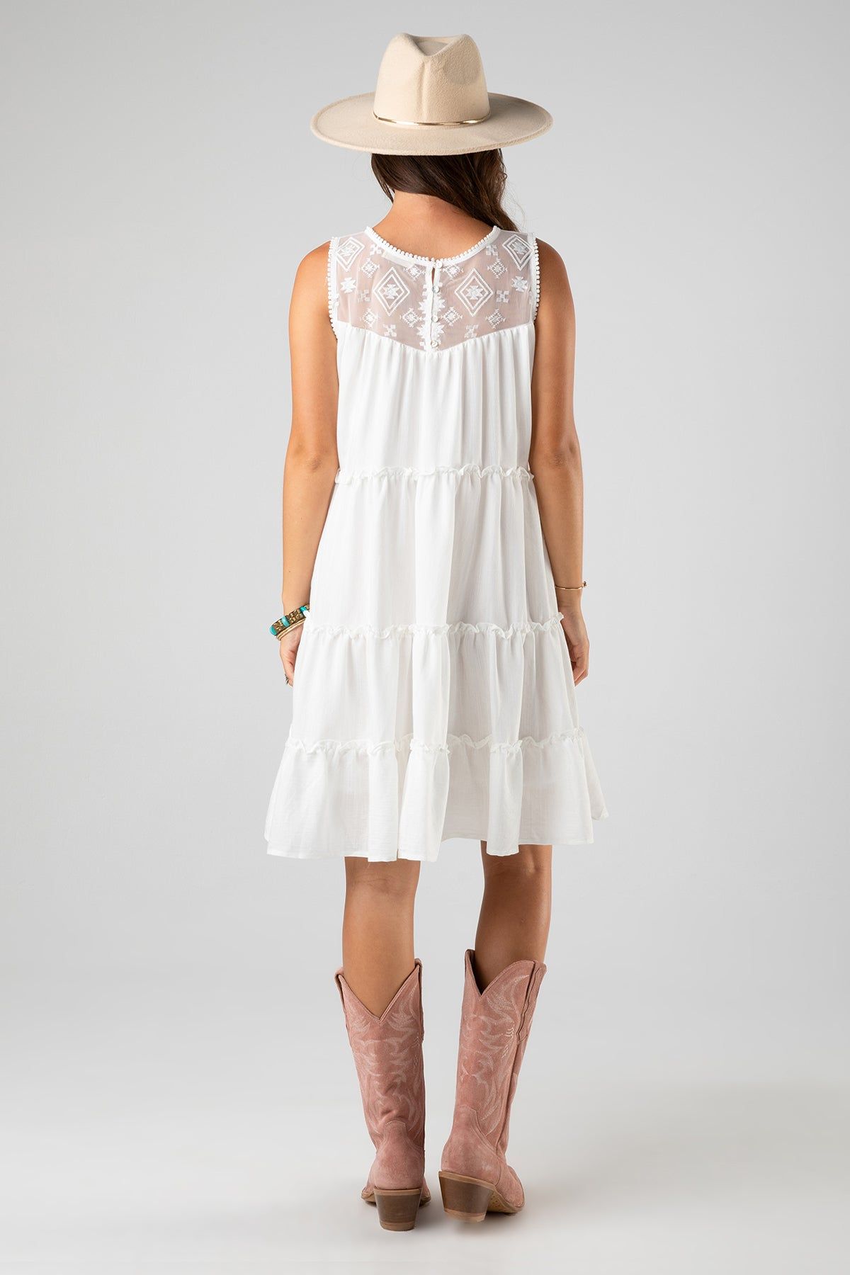 Sheer Midi Dress sold by Miss Me product image thumbnail 3