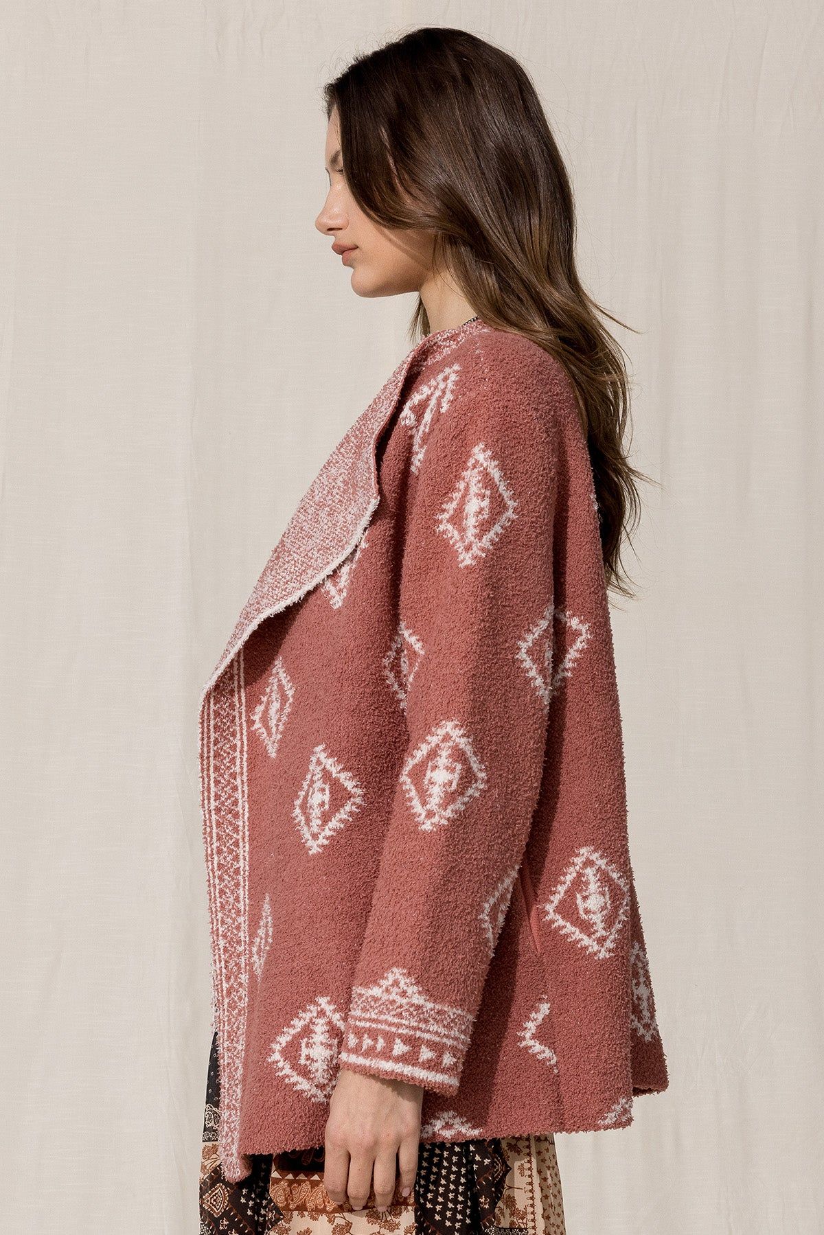 Aztec Open Cardigan sold by Miss Me product image thumbnail 4