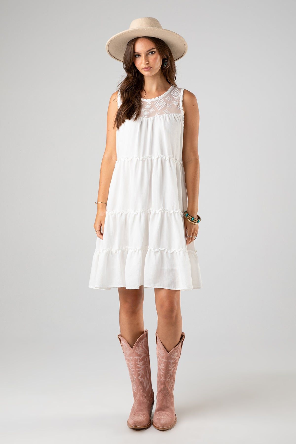 Sheer Midi Dress sold by Miss Me product image thumbnail 2