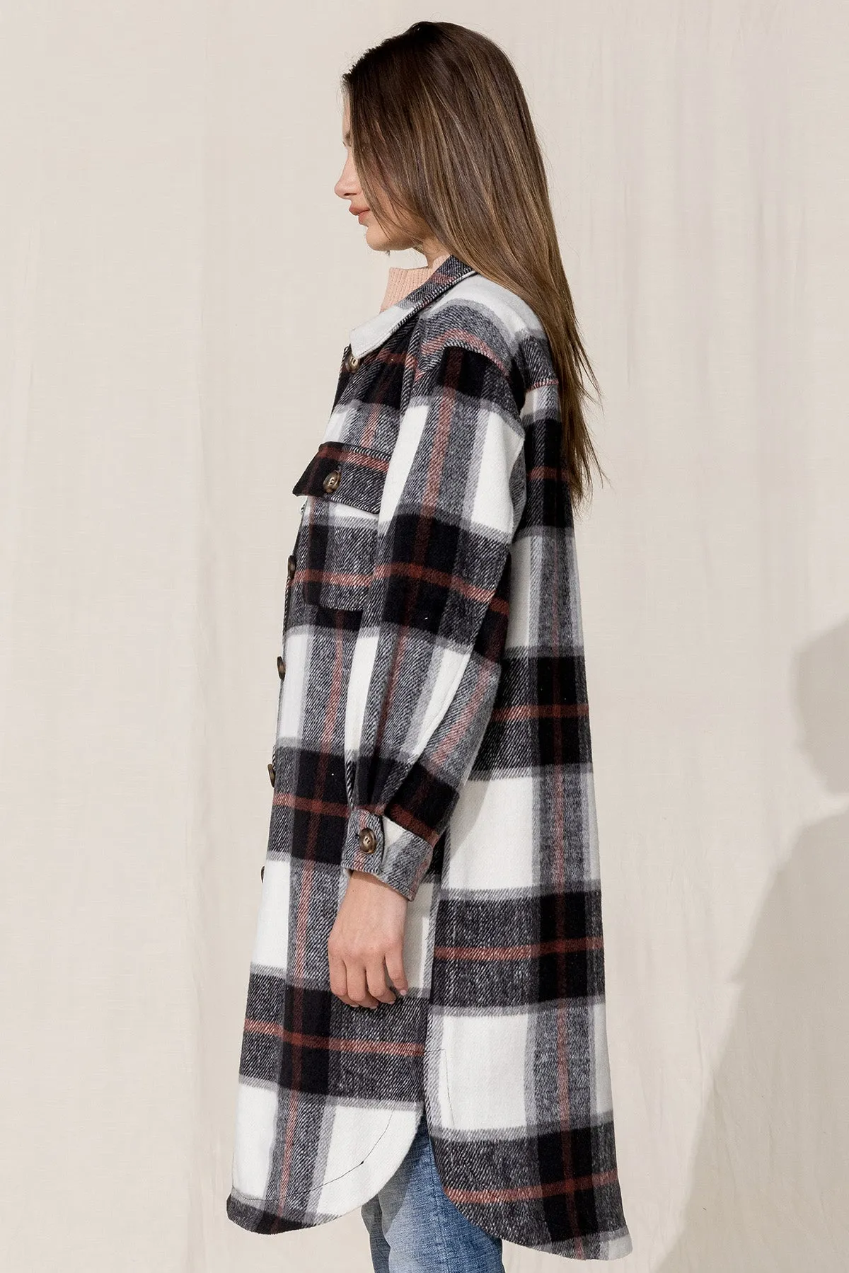 Oversized Coat sold by Miss Me product image thumbnail 4