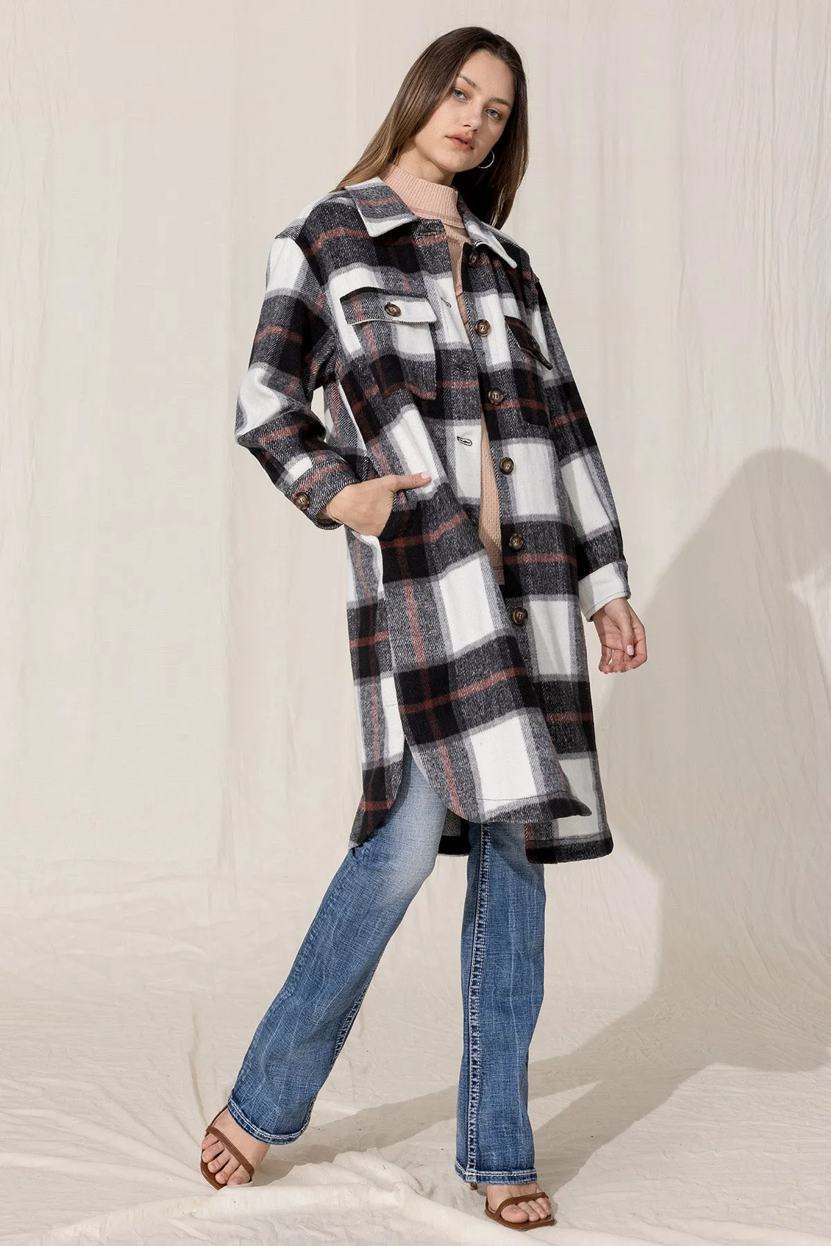 Oversized Coat sold by Miss Me product image thumbnail 5